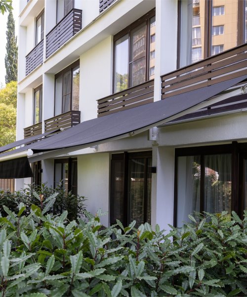 Comfort with a private terrace