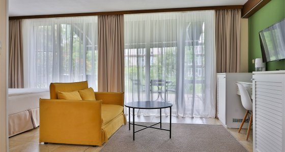 Comfort with a private terrace
