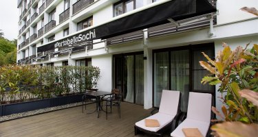 Comfort with a private terrace